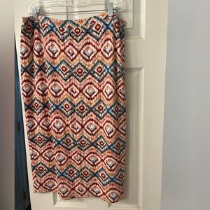 Matty M pull on Pencil skirt Size XL